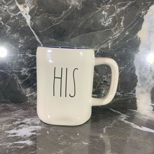 Rae Dunn “ his “ mug